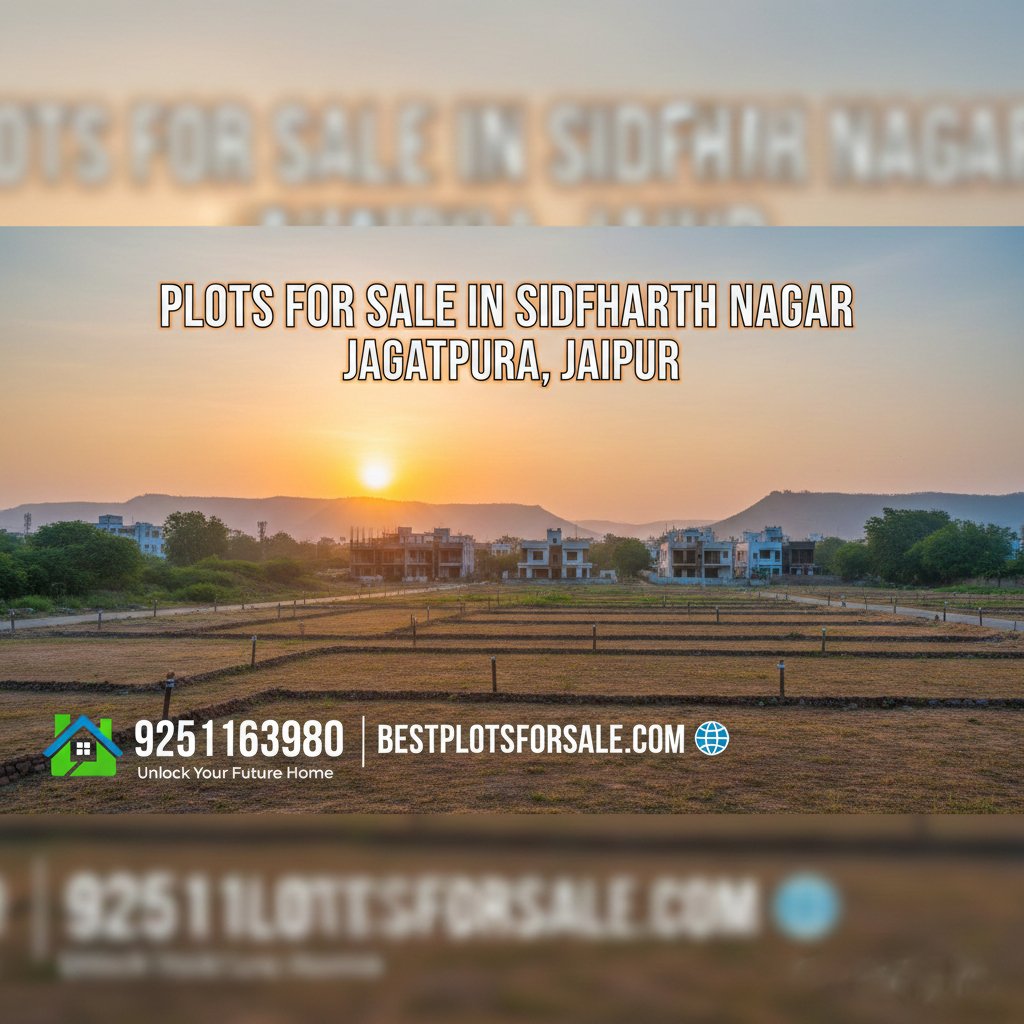 Plots for Sale in Siddharth Nagar Jagatpura Jaipur