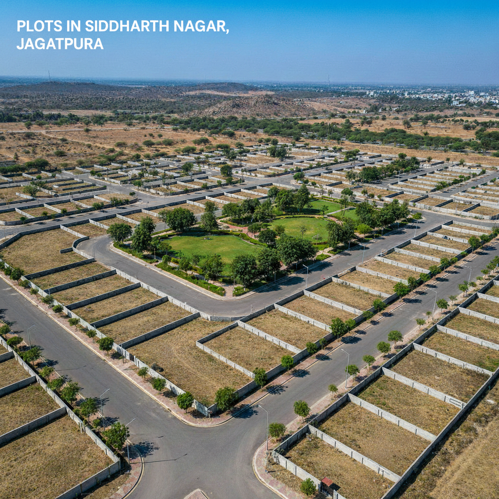 Plots in Siddharth Nagar, Jagatpura | Plots for Sale in Jaipur