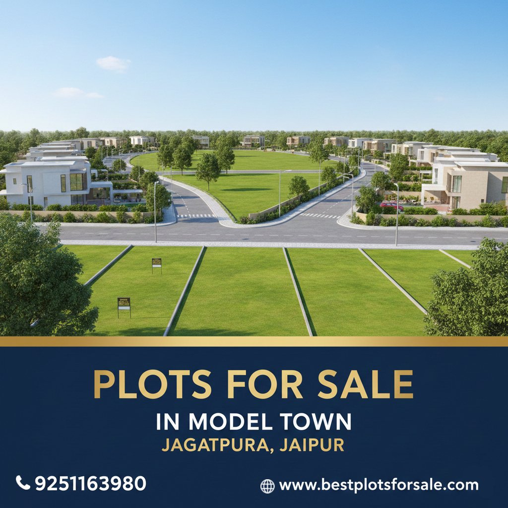 Plots for Sale in Model Town Jagatpura Jaipur
